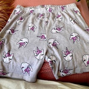 Pajama shorts